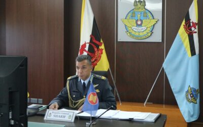 RBAirF COMMANDER ATTENDS 17th ASEAN AIR FORCE CHIEFS CONFERENCE VIRTUALLY