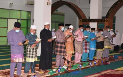 SECOND MINISTER OF DEFENCE AND DELEGATION ATTENDS DIKIR MAULUD EVENT AT PENGIRAN MUDA ABDUL WAKEEL MOSQUE