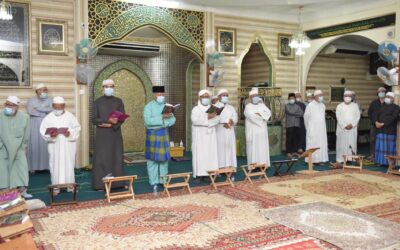 MINISTRY OF DEFENCE AND RBAF DELEGATION ATTENDS DIKIR MAULUD EVENT AT KAMPUNG KILANAS MOSQUE