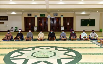 MINISTRY OF DEFENCE AND RBAF DELEGATION ATTENDS DIKIR MAULUD EVENT AT UNIVERSITI BRUNEI DARUSSALAM MOSQUE