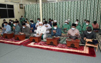 MINISTRY OF DEFENCE AND RBAF DELEGATION ATTENDS DIKIR MAULUD EVENT AT BALAI IBADAT KAMPUNG SIBUT, TEMBURONG