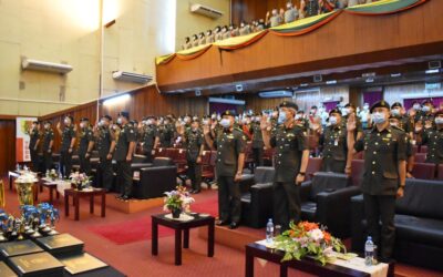 ROYAL BRUNEI LAND FORCE CELEBRATES 59th ANNIVERSARY