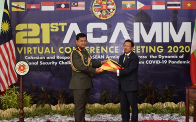ROYAL BRUNEI LAND FORCE HOST THE 21st ASEAN CHIEFS OF ARMY MULTILATERAL MEETING VIRTUALLY