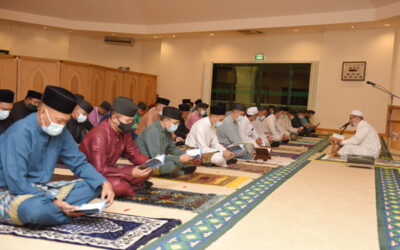 MINDEF AND RBAF HELD THE READING OF SURAH YAASIN AND TAHLIL CEREMONY 40 DAYS AFTER THE PASSING OF AL-MARHUM DYTM PADUKA SERI PENGIRAN MUDA HAJI ‘ABDUL ‘AZIM