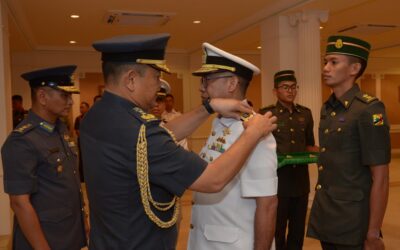 RBAF SENIOR OFFICER PROMOTED TO FIRST ADMIRAL