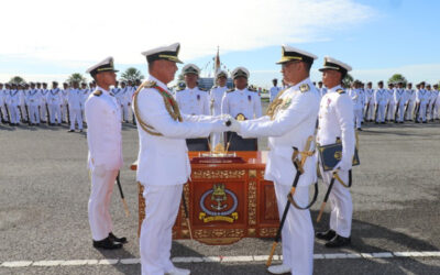 CHANGE OF COMMAND CEREMONY FOR THE COMMANDER OF ROYAL BRUNEI NAVY