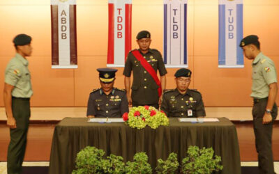 HANDING OVER CEREMONY FOR DIRECTOR OF PERSONNEL, MINISTRY OF DEFENCE
