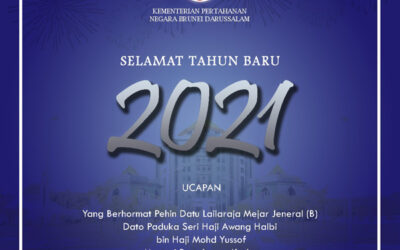 NEW YEAR 2021 MESSAGE BY YANG BERHORMAT SECOND MINISTER OF DEFENCE