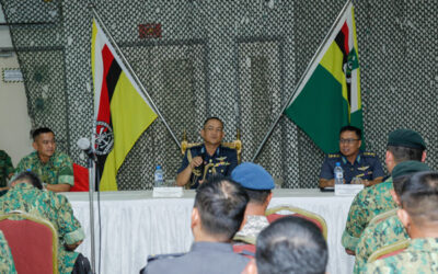RBAF COMMANDER INTRODUCTORY VISIT TO ROYAL BRUNEI MALAY RESERVE REGIMENT