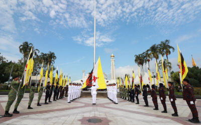 NATIONAL FLAG HOISTING CEREMONY TO MARK BRUNEI DARUSSALAM’S 37thNATIONAL DAY