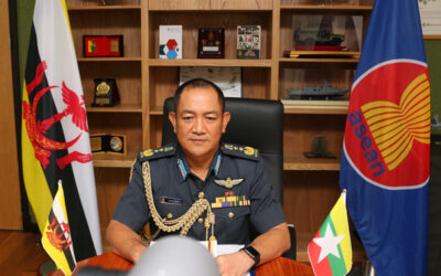 RBAF COMMANDER CONVENED A VIDEO CONFERENCE WITH DEPUTY COMMANDER-IN-CHIEF OF DEFENSE SERVICES OF MYANMAR