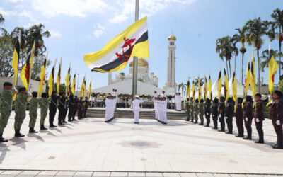 FLAG LOWERING CEREMONY IN CONJUNCTION WITH BRUNEI DARUSSALAM’S 37th NATIONAL DAY
