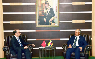 MINISTER OF DEFENCE II RECEIVED FAREWELL CALL BY AMBASSADOR OF REPUBLIC OF TURKEY TO BRUNEI DARUSSALAM