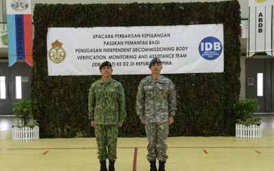RBAF PERSONNEL INDEPENDENT DECOMMISSIONING BODY VERIFICATION, MONITORING AND ASSISTANCE TEAM (IDB VMAT) 2/2020 RETURNS HOME
