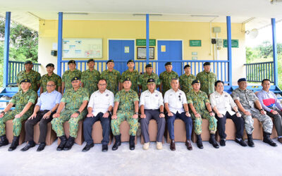 MINISTER OF DEFENCE II ATTENDS ZUHUR RELIGIOUS LECTURE AT PULAU BARU-BARU