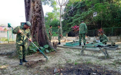 MINISTRY OF DEFENCE’S CLEANING CAMPAIGN AT SEPILOK MUSLIM CEMETERIES, KG PULAIE