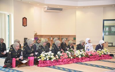 KHATAM AL-QURAN FUNCTION IN CONJUNCTION WITH THE 4Oth CELEBRATION OF FEMALE PERSONNEL