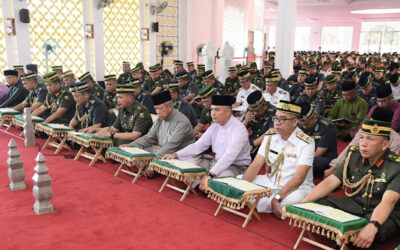 SURAH YAASIN AND TAHLIL RECITATION FUNCTION HELD AT THE ROYAL MAUSOLEUM IN CONJUNCTION WITH RBAF DIAMOND JUBILEE ANNIVERSARY