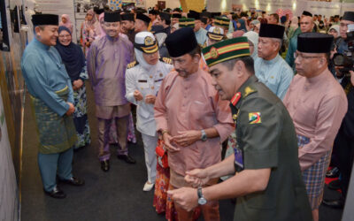 RBAF COVID-19 TASK FORCE TAKES PART IN YAYASAN HARI RAYA EXHIBITION