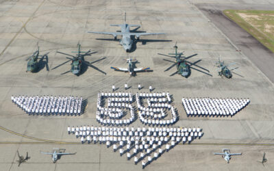 PARADE CEREMONY IN CONJUNCTION WITH THE 55TH ANNIVERSARY CELEBRATION OF THE RBAirF