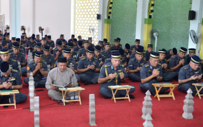 RBAirF HELD SURAH YAASIN AND TAHLIL RECITATION AT KUBAH MAKAM DIRAJA IN CONJUNCTION WITH RBAirF’S 55TH ANNIVERSARY