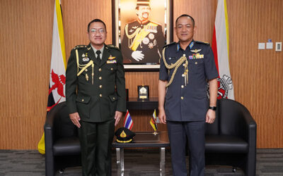 RBAF COMMANDER RECEIVES INTRODUCTORY CALL FROM THE DEFENCE ATTACHÉ OF THAILAND TO BRUNEI DARUSSALAM