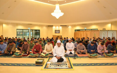 MINISTRY OF DEFENCE AND ROYAL BRUNEI ARMED FORCES HOLD TAKBIR RAYA AND SUNNAT HARI RAYA ‘AIDILADHA PRAYER 1442 HIJRAH