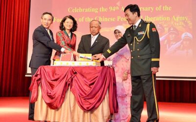 MINISTER OF DEFENCE II ATTENDS 94TH ANNIVERSARY OF THE FOUNDING OF THE CHINESE PEOPLE’S LIBERATION ARMY