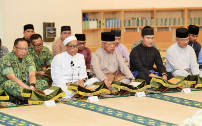 KHATAM AL-QURAN FUNCTION IN CONJUNCTION WITH HIS MAJESTY SULTAN HAJI HASSANAL BOLKIAH MU’IZZADDIN WADDAULAH, SULTAN AND YANG DI-PERTUAN OF BRUNEI DARUSSALAM’S 75TH BIRTHDAY CELEBRATIONS