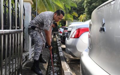 MOSQUE CLEANING CAMPAIGNS IN CONJUNCTION WITH RBAF DIAMOND JUBILEE FOR THE MONTH OF JULY 2021