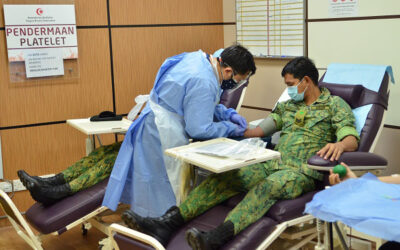 MINISTRY OF DEFENCE AND RBAF CONTRIBUTES TO THE BLOOD DONATION CAMPAIGN