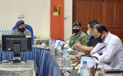 RBAF COMMANDER VISITED COVID-19 HOLDING AREA MA’HAD (CHAM)