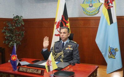 RBAirF COMMANDER ATTENDS 18th ASEAN AIR FORCE CHIEFS CONFERENCE VIRTUALLY