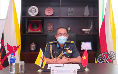 RBAF COMMANDER CONVENES VIDEO CONFERENCE WITH OUTGOING AND INCOMING DEFENCE ATTACHÉS OF THE SOCIALIST REPUBLIC OF VIETNAM TO BRUNEI DARUSSALAM
