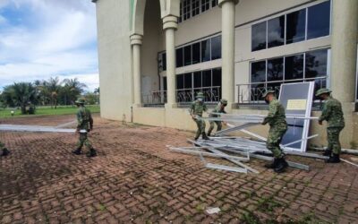 ROYAL BRUNEI LAND FORCE CONDUCTS HUMANITARIAN ASSISTANCE AND DISASTER RELIEF OPERATION IN BELAIT DISTRICT