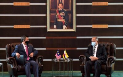 MINISTER OF DEFENCE II RECEIVES INTRODUCTORY CALL FROM NEW HIGH COMMISSIONER OF MALAYSIA TO BRUNEI DARUSSALAM