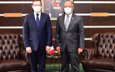 MINISTER OF DEFENCE II RECEIVES COURTESY CALL FROM DIRECTOR FOR ASIA AND OCEANIA, MINISTRY FOR EUROPE AND FOREIGN AFFAIRS, REPUBLIC OF FRANCE