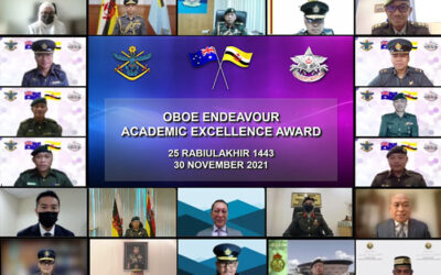 SIX RBAF OFFICERS RECEIVES THE OBOE ENDEAVOUR ACADEMIC EXCELLENCE AWARD