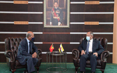 MINISTER OF DEFENCE II RECEIVES INTRODUCTORY CALL FROM THE AMBASSADOR EXTRAORDINARY AND PLENIPOTENTIARY OF THE DEMOCRATIC REPUBLIC OF TIMOR-LESTE TO BRUNEI DARUSSALAM