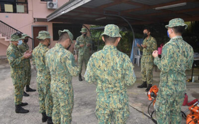 ROYAL BRUNEI ARMED FORCES (RBAF) CONDUCTS CLEANING CAMPAIGNS IN CONJUNCTION WITH RBAF DIAMOND JUBILEE TO COMMEMORATE THE INTERNATIONAL DAY OF PERSONS WITH DIFFERENT ABILITIES