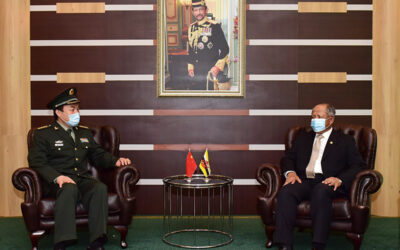 MINISTER OF DEFENCE II RECEIVES FAREWELL CALL FROM DEFENCE ATTACHÉ OF THE PEOPLE’S REPUBLIC OF CHINA TO BRUNEI DARUSSALAM