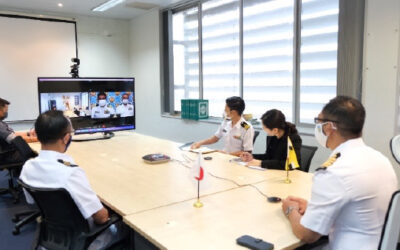 JS URAGA AND JS HIRADO OF JAPAN MARITIME SELF DEFENSE FORCE (JMSDF) IN BRUNEI DARUSSALAM FOR LOGISTIC VISIT