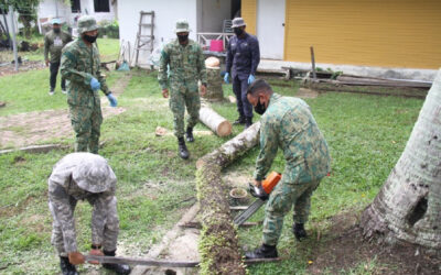 DEFENCE ACADEMY ROYAL BRUNEI ARMED FORCES CONDUCTS CLEANING CAMPAIGN AT PUSAT EHSAN AL-AMEERAH AL-HAJJAH MARYAM IN CONJUNCTION WITH RBAF DIAMOND JUBILEE