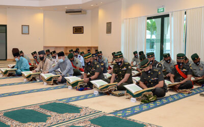 DOA KESYUKURAN FUNCTION FOR THE RETURN OF THE BRUNEI DARUSSALAM CONTINGENT MALBATT 850-8