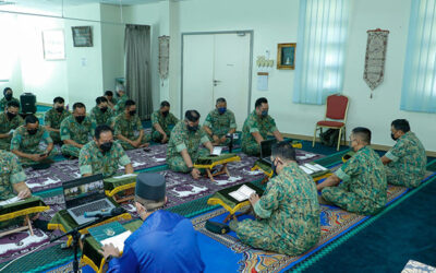 DOA KESYUKURAN CEREMONY IN CONJUNCTION WITH THE 51ST ANNIVERSARY OF ROYAL BRUNEI ARMED FORCES MILITARY CADET