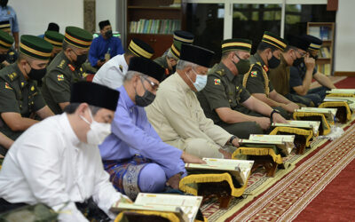 MINISTRY OF DEFENCE AND RBAF HELD A KHATAM AL-QURAN EVENT IN CONJUCTION WITH RBAF 60th DIAMOND JUBILEE ANNIVERSARY CELEBRATIONS