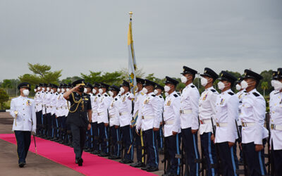 FAREWELL VISIT BY THE COMMANDER OF THE ROYAL BRUNEI ARMED FORCES TO THE ROYAL BRUNEI AIR FORCE