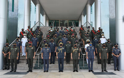 FAREWELL VISIT BY COMMANDER OF ROYAL BRUNEI ARMED FORCES TO JOINT FORCE HEADQUARTERS, ROYAL BRUNEI ARMED FORCES
