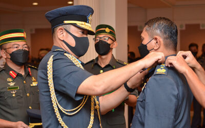 RBAF SENIOR OFFICER PROMOTED TO BRIGADIER GENERAL