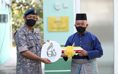HANDING OVER CEREMONY OF TITIAN AMAL PROJECT FOR THE CONSTRUCTION OF A NEW FUNERAL RITES ROOM AT BALAI IBADAT HAJAH AMINAH, KAMPONG LONG MAYAN, TUTONG